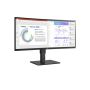 LG 34BQ77QB-B computer monitor 86,4 cm (34") 3440 x 1440 Pixels UltraWide Quad HD LED Zwart (34BQ77QB-B) thumbnail
