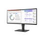 LG 34BQ77QC-B computer monitor 86,4 cm (34") 3440 x 1440 Pixels UltraWide Dual Quad HD LCD Zwart (34BQ77QC-B.AEU) thumbnail