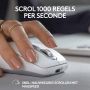 Logitech MX Anywhere 3S muis Kantoor Rechtshandig RF-draadloos + Bluetooth Laser 8000 DPI (910-006930) thumbnail