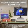 Logitech MX Anywhere 3S muis Kantoor Rechtshandig RF-draadloos + Bluetooth Laser 8000 DPI (910-006930) thumbnail