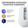 Logitech MX Anywhere 3S muis Kantoor Rechtshandig RF-draadloos + Bluetooth Laser 8000 DPI (910-006930) thumbnail
