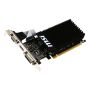 MSI GT 710 2GD3H LP videokaart NVIDIA GeForce GT 710 2 GB GDDR3 (GT 710 2GD3H LP) thumbnail