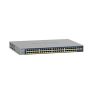 NETGEAR GS728TP Managed L2/L3/L4 Gigabit Ethernet (10/100/1000) Power over Ethernet (PoE) Grijs (GS728TP-300EUS) thumbnail