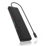 ICY BOX IB-DK2116-C Docking USB 3.2 Gen 2 (3.1 Gen 2) Type-C Zwart (IB-DK2116-C) thumbnail
