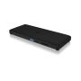 ICY BOX IB-DK2416-C notebook dock & poortreplicator Bedraad Zwart (IB-DK2416-C) thumbnail