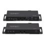 StarTech.com 4K HDMI over Fiber Extender Kit, 4K 60Hz tot 1km (Single Mode) of 300m (Multimode) LC Fiber Optic, HDR, HDCP, 3.5mm Audio/RS232/IR Extender, Transmitter & Receiver Kit, HDMI Rx/Tx (ST121HD20FXA2) thumbnail