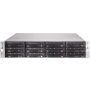 Supermicro CSE-826BE2C-R609JBOD disk array Rack (2U) Zwart (CSE-826BE2C-R609JBOD) thumbnail