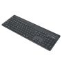 Targus Sustainable Energy Harvesting EcoSmart toetsenbord Bluetooth QWERTY Scandinavisch Zwart (AKB868NO) thumbnail