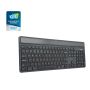 Targus Sustainable Energy Harvesting EcoSmart toetsenbord Bluetooth QWERTY Scandinavisch Zwart (AKB868NO) thumbnail