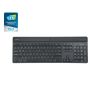 Targus Sustainable Energy Harvesting EcoSmart toetsenbord Bluetooth QWERTY Scandinavisch Zwart (AKB868NO) thumbnail