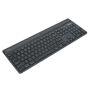 Targus Sustainable Energy Harvesting EcoSmart toetsenbord Bluetooth QWERTY Scandinavisch Zwart (AKB868NO) thumbnail