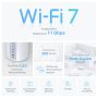 TP-Link Deco BE65 Tri-band (2,4 GHz / 5 GHz / 6 GHz) Wi-Fi 7 (802.11be) Wit 4 Intern (DECO BE65(1-PACK)) thumbnail