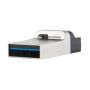 Transcend JetFlash 880 OTG 32GB USB flash drive USB Type-A / Micro-USB 3.2 Gen 1 (3.1 Gen 1) Zwart, Zilver (TS32GJF880S) thumbnail