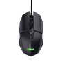 Trust GXT 109 Felox Gaming Muis - Verlichte gamingmuis – 6 programmeerbare knoppen – 6400 DPI – Zwart (25036) thumbnail