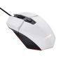 Trust GXT 109W Felox Gaming Muis - Bedrade gamingmuis – 6 programmeerbare knoppen – 6400 DPI – Wit (25066) thumbnail