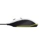 Trust GXT 109W Felox Gaming Muis - Bedrade gamingmuis – 6 programmeerbare knoppen – 6400 DPI – Wit (25066) thumbnail