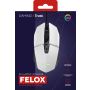 Trust GXT 109W Felox Gaming Muis - Bedrade gamingmuis – 6 programmeerbare knoppen – 6400 DPI – Wit (25066) thumbnail