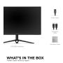 Viewsonic VX Series VX2728J computer monitor 68,6 cm (27") 1920 x 1080 Pixels Full HD LED Zwart (VX2728J) thumbnail