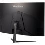 Viewsonic VX Series VX3218C-2K computer monitor 81,3 cm (32") 2560 x 1440 Pixels Quad HD LED Zwart (VX3218C-2K) thumbnail