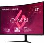 Viewsonic VX Series VX3218C-2K computer monitor 81,3 cm (32") 2560 x 1440 Pixels Quad HD LED Zwart (VX3218C-2K) thumbnail