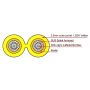 ACT RL3351 Glasvezel kabel 1,5 m 2x LC OS2 Geel (RL3351) thumbnail