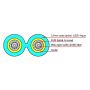 ACT RL3451 Glasvezel kabel 1,5 m 2x LC OM3 Aqua-kleur (RL3451) thumbnail