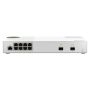 QNAP QSW-M2108-2S netwerk-switch Managed L2 2.5G Ethernet (100/1000/2500) Grijs (QSW-M2108-2S) thumbnail
