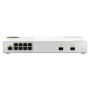 QNAP QSW-M2108-2S netwerk-switch Managed L2 2.5G Ethernet (100/1000/2500) Grijs (QSW-M2108-2S) thumbnail