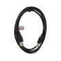 Opticon CABLE FOR CRD-XXXX USB-kabel 1,8 m USB 2.0 USB A USB B Zwart (SB2402) thumbnail