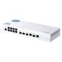 QNAP QSW-M408-2C netwerk-switch Managed L2 10G Ethernet (100/1000/10000) Wit (QSW-M408-2C) thumbnail