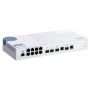 QNAP QSW-M408-2C netwerk-switch Managed L2 10G Ethernet (100/1000/10000) Wit (QSW-M408-2C) thumbnail