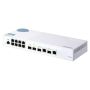 QNAP QSW-M408-2C netwerk-switch Managed L2 10G Ethernet (100/1000/10000) Wit (QSW-M408-2C) thumbnail