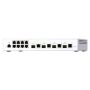QNAP QSW-M408-4C netwerk-switch Managed L2 Gigabit Ethernet (10/100/1000) Wit (QSW-M408-4C) thumbnail