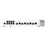 QNAP QSW-M408-4C netwerk-switch Managed L2 Gigabit Ethernet (10/100/1000) Wit (QSW-M408-4C) thumbnail