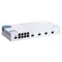 QNAP QSW-M408S netwerk-switch Managed L2 Gigabit Ethernet (10/100/1000) Wit (QSW-M408S) thumbnail
