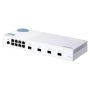 QNAP QSW-M408S netwerk-switch Managed L2 Gigabit Ethernet (10/100/1000) Wit (QSW-M408S) thumbnail