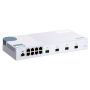 QNAP QSW-M408S netwerk-switch Managed L2 Gigabit Ethernet (10/100/1000) Wit (QSW-M408S) thumbnail