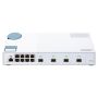 QNAP QSW-M408S netwerk-switch Managed L2 Gigabit Ethernet (10/100/1000) Wit (QSW-M408S) thumbnail
