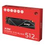 XPG GAMMIX S70 BLADE 512 GB M.2 PCI Express 4.0 NVMe 3D NAND (AGAMMIXS70B-512G-CS) thumbnail