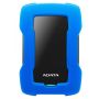 ADATA HD330 externe harde schijf 1 TB 2.5" Micro-USB B 3.2 Gen 1 (3.1 Gen 1) Blauw (AHD330-1TU31-CBL) thumbnail