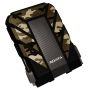 ADATA HD710M Pro externe harde schijf 2 TB USB Type-A / Micro-USB B 3.2 Gen 1 (3.1 Gen 1) Camouflage (AHD710MP-2TU31-CCF) thumbnail