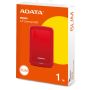 ADATA HV300 externe harde schijf 1 TB 2.5" 3.2 Gen 1 (3.1 Gen 1) Rood (AHV300-1TU31-CRD) thumbnail