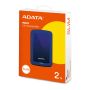 ADATA HV300 externe harde schijf 2 TB 3.2 Gen 1 (3.1 Gen 1) Blauw (AHV300-2TU31-CBL) thumbnail