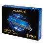 ADATA LEGEND 710 512 GB M.2 PCI Express 3.0 NVMe 3D NAND (ALEG-710-512GCS) thumbnail