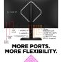 HP OMEN by HP 27k computer monitor 68,6 cm (27") 3840 x 2160 Pixels 4K Ultra HD LCD Zwart (780G8AA#ABB) thumbnail