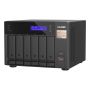 QNAP QVP-63B data-opslag-server NAS Tower Intel® Core™ i3 16 GB DDR4 0 TB Zwart (QVP-63B) thumbnail