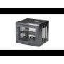 StarTech.com 4 Post 9U Wandmonteerbare Netwerkkast met 1U Schap, 19" Patchkast voor Data/AV/Electronica/Computer Apparatuur, Compacte Geventileerd Server Rack, Vergrendelbaar (RK920WALM) thumbnail