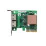 QNAP QXG-2G2T-I225 netwerkkaart Intern Ethernet 2500 Mbit/s (QXG-2G2T-I225) thumbnail