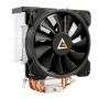 Antec A400 RGB Processor Koeler 12 cm Zwart, Koper, Metallic (0-761345-74007-4) thumbnail