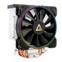 Antec A400 RGB Processor Koeler 12 cm Zwart, Koper, Metallic (0-761345-74007-4) thumbnail